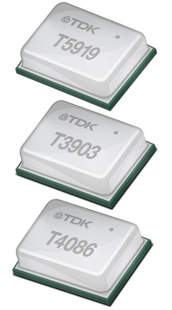 TDK launches 3 new SmartSound™ MEMS microphones